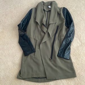 Brand new H&M jacket, trench jacket size medium